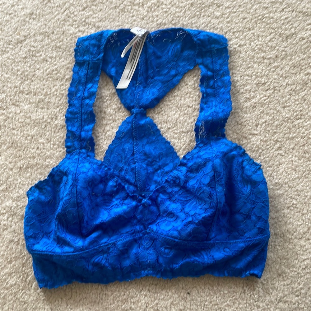 Blue Free People Bralette